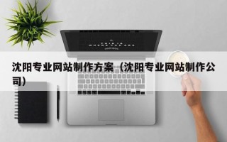 亳州沈阳专业网站制作方案（沈阳专业网站制作公司）